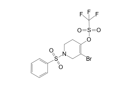Trifluoromethanesulfonic acid (1-besyl-5-bromo-3,6-dihydro-2H-pyridin-4-yl) ester