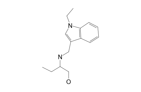 2-{[(1-ethylindol-3-yl)methyl]amino}butan-1-ol