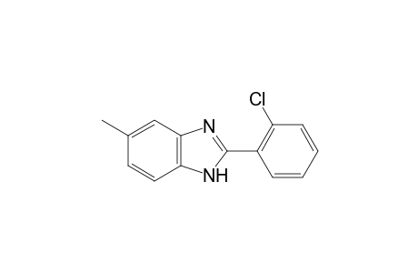 2-(o-chlorophenyl)-5-(or 6)-methylbenzimidazole