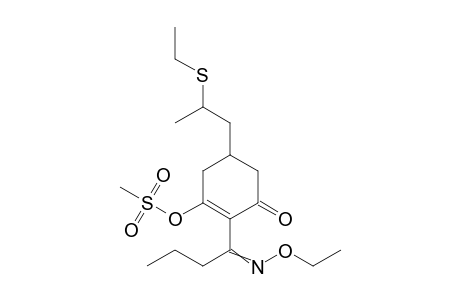 2-Cyclohexen-1-one, 2-[1-(ethoxyimino)butyl]-5-[2-(ethylthio)propyl]-3-[(methylsulfonyl)oxy]-