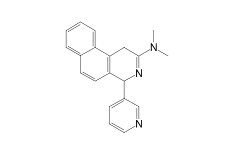 3-Dimethylamino-1-(3-pyridyl)-1,4-dihydrobenzo[f]isoquinoline