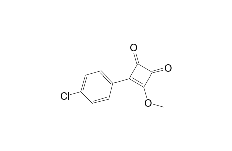 3-(4-Chlorophenyl)-4-methoxy-cyclobut-3-ene-1,2-dione