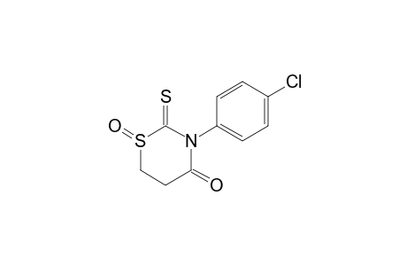 3-(4'-Chlorophenyl)-4-oxotetrahydro-1,3-thiazine-2-thione - S-oxide