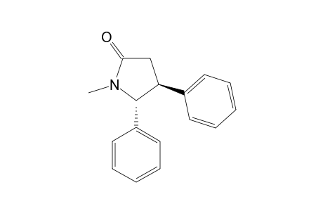 trans-1-METHYL-4,5-DIPHENYL-PYRROLIDIN-2-ONE
