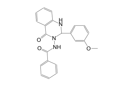 N-(2-(3-methoxyphenyl)-4-oxo-1,4-dihydro-3(2H)-quinazolinyl)benzamide