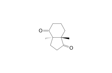 1H-Indene-1,4(2H)-dione, hexahydro-3a,7a-dimethyl-, trans-