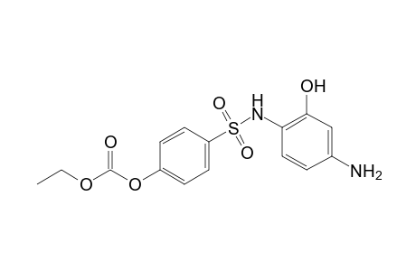4'-amino-2',4-dihydroxybenzenesulfonanilide, 4'-(ethyl carbonate)