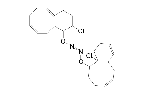 Anti-1,1'-azodioxy-bis-(2.alpha.-chloro-trans,trans-5,9-cyclododecadiene