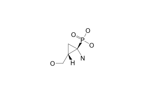 R-1-AMINO-T-2-(HYDROXYMETHYL)-1-CYCLOPROPANEPHOSPHONIC-ACID