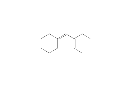 (E)-3-(cyclohexylenemethyl)-2-pentene