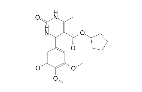 5-pyrimidinecarboxylic acid, 1,2,3,4-tetrahydro-6-methyl-2-oxo-4-(3,4,5-trimethoxyphenyl)-, cyclopentyl ester
