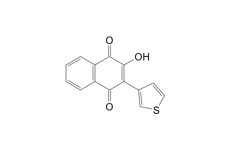 2-Hydroxy-3-(3'-thienyl)-1,4-naphthoquinone