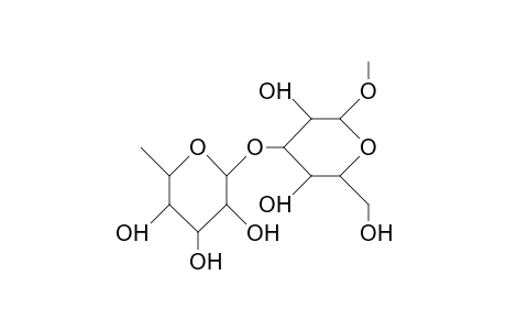 Methyl A-L-fucopyranosyl(1->3)-A-D-galactopyranoside