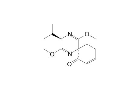 2,5-Dihydro-3,6-dimethoxy-2-isopropylpyrazine-5-spiro[cyclohexen-2'-one]