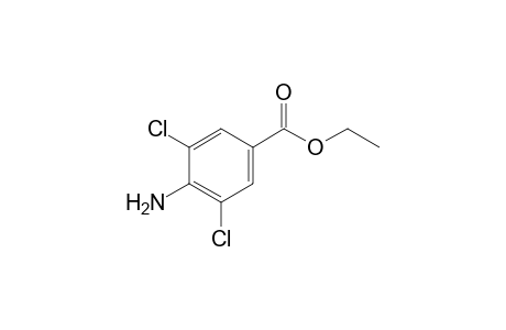 4-amino-3,5-dichlorobenzoic acid, ethyl ester