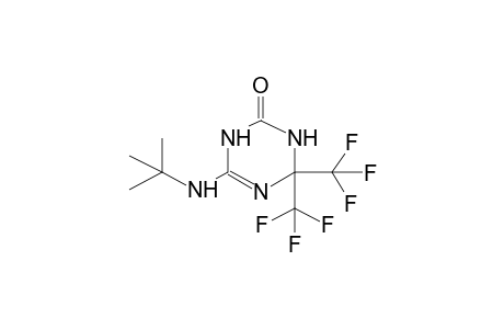 6-TERT-BUTYLAMINO-4,4-BIS(TRIFLUOROMETHYL)-3,4-DIHYDRO-1,3,5-TRIAZIN-2(1H)-ONE