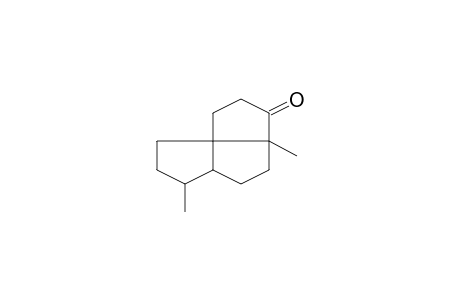 Tricyclo[6.3.0.0(1,5)]undecan-4-one, 5,9-dimethyl-