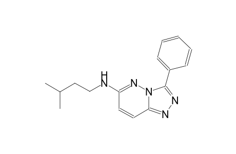 [1,2,4]triazolo[4,3-b]pyridazin-6-amine, N-(3-methylbutyl)-3-phenyl-