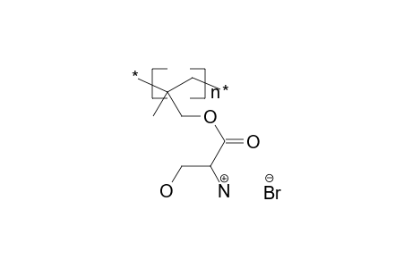 Poly(serine methallyl ester hydrobromide)