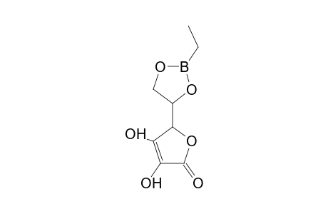 L-ASCORBIC ACID, 5,6-O-ETHYLBORANDIYL-