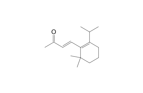 (E)-4-(2'-isopropyl-6',6'-dimethylcyclohex-1'-enyl)but-3-en-2-one
