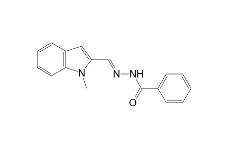 benzoic acid, [(1-methylindol-2-yl)methylene]hydrazide