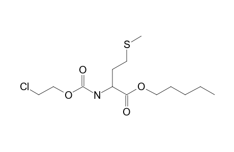 L-Methionine, N-(2-chloroethoxycarbonyl)-, pentyl ester