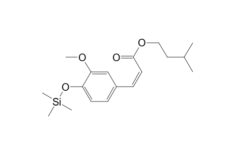 Isoamyl-(Z)-ferulate, mono-TMS
