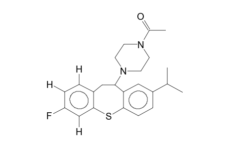 1-ACETYL-4-(7-FLUORO-2-ISOPROPYL-10,11-DIHYDRODIBENZO[BB,F]THIEPIN-11-YL)PIPERAZINE