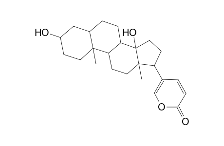 Bufa-20,22-dienolide, 3,14-dihydroxy-, (3.beta.,5.beta.)-