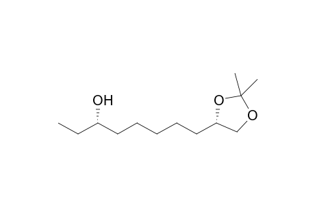 (3S)-8-[(4S)-2,2-dimethyl-1,3-dioxolan-4-yl]-3-octanol