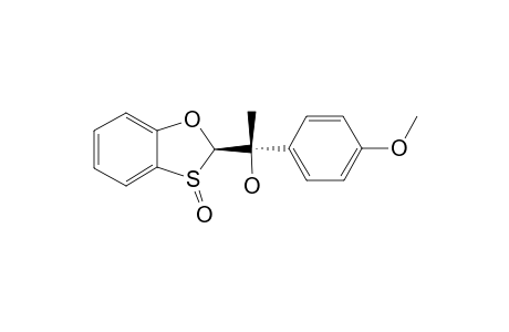 (2R,S(S))-2-[(1S)-1-(4-METHOXYPHENYL)-1-HYDROXYETHYL]-1,3-BEZOXATHIOL-3-(2H)-OXIDE