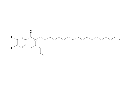 Benzamide, 3,4-difluoro-N-(2-pentyl)-N-octadecyl-