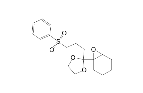 7-Oxabicyclo[4.1.0]heptane, 1-[2-[3-(phenylsulfonyl)propyl]-1,3-dioxolan-2-yl]-