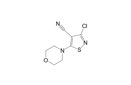 3-Chloro-5-(N-morpholino)isothiazole-4-carbonitrile