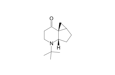 (1aR*,3aS*,7aR*)-4-t-Butyl-1,1a,2,3,3a,4,5,6-octahydro-7H-cyclopropa[2,3]cyclopenta[1,2-b]pyridin-7-one