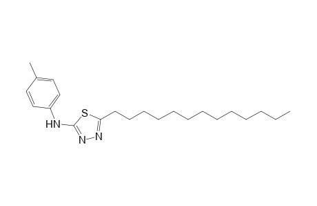 2-(4-Methylphenylamino)-5-tridecyl-1,3,4-thiadiazole