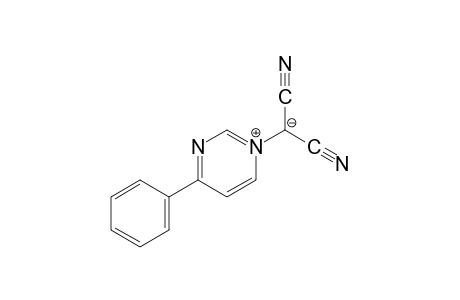 4-phenylpyrimidinium 1-(dicyanomethylide)