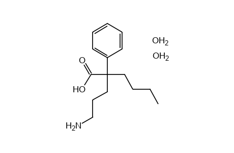 2-(3-AMINOPROPYL)-2-PHENYLHEXANOIC ACID, DIHYDRATE