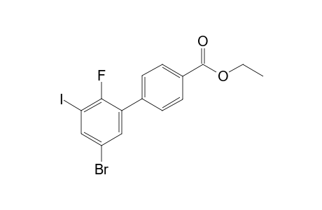 ethyl 5'-bromo-2'-fluoro-3'-iodo-[1,1'-biphenyl]-4-carboxylate