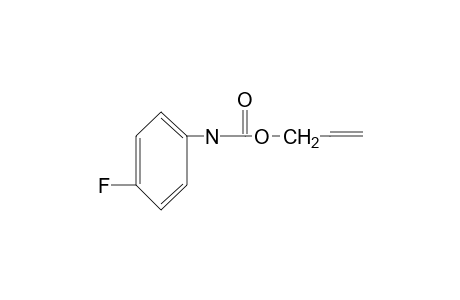 p-fluorocarbanilic acid, allyl ester