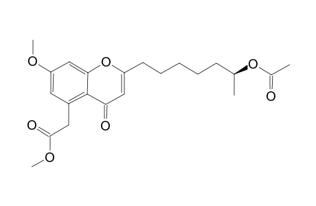 (S)-METHYL_2-(2-(6-ACETOXYHEPTYL)-7-METHOXY-4-OXO-4-H-CHROMEN-5-YL)-ACETATE
