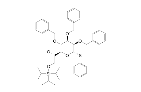 PHENYL-2,3,4-TRI-O-BENZYL-7-O-TRIISOPROPYLSILYL-1-THIO-D-GLYCERO-ALPHA-D-MANNO-HEPTOPYRANOSIDE
