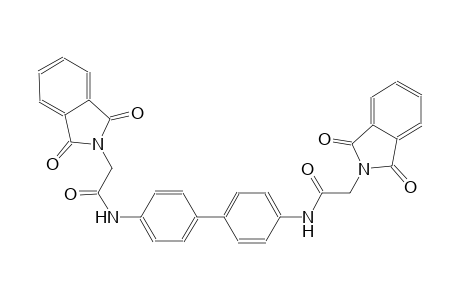 2H-isoindole-2-acetamide, N-[4'-[[2-(1,3-dihydro-1,3-dioxo-2H-isoindol-2-yl)acetyl]amino][1,1'-biphenyl]-4-yl]-1,3-dihydro-1,3-dioxo-