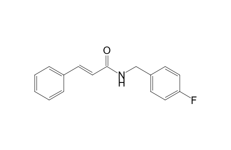 N-(4-Fluorobenzyl)-3-phenylprop-2-enamide