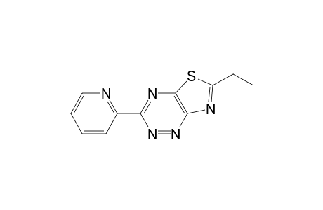 Thiazolo[5,4-e]-1,2,4-triazine, 6-ethyl-3-(2-pyridinyl)-
