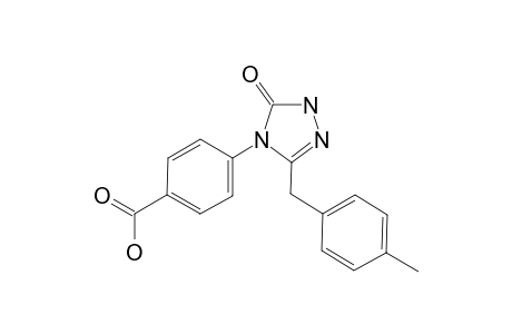 3-PARA-METHYLBENZYL-4-(4-CARBOXYPHENYL)-4,5-DIHYDRO-1H-1,2,4-TRIAZOL-5-ONE
