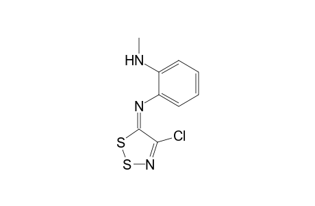 5-[N-(2-Methylaminophenyl)imino]-4-chloro-5H-1,2,3-dithiazole