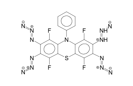 2,3,7,8-TETRAAZIDO-10-PHENYLTETRAFLUOROPHENOTHIAZINE