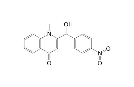 2-(.alpha.-Hydroxy-4-nitrobenzyl)-1-methyl-4-quinolone
